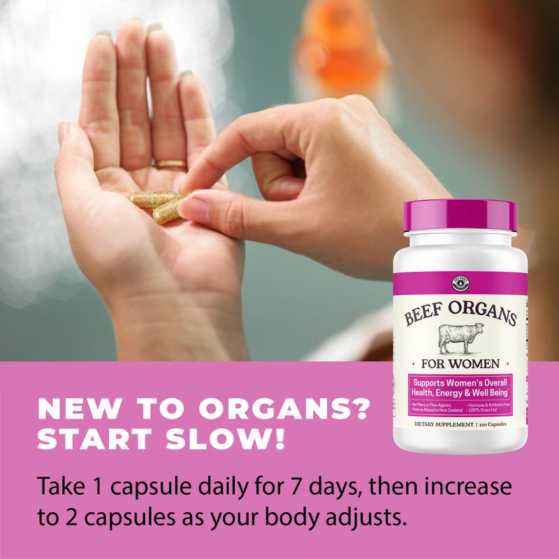 Nurture | Beef Organ Supplement for Women