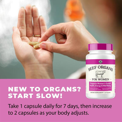 Nurture | Beef Organ Supplement for Women