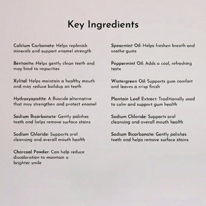 Nurture | Whitening Remineralizing Tooth Powder (Mint)