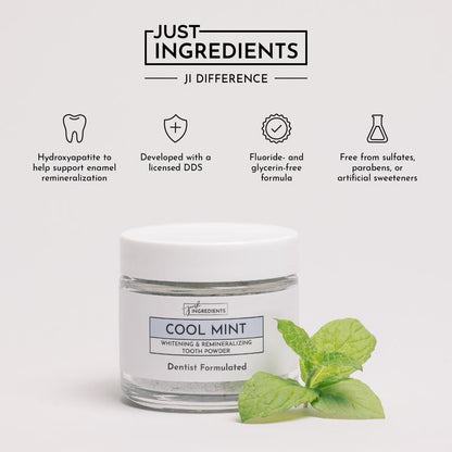Nurture | Whitening Remineralizing Tooth Powder (Mint)